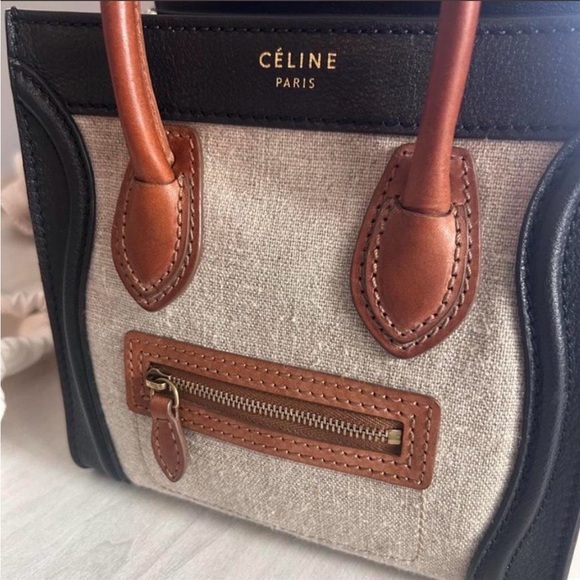 Celine Nano Luggage - Tricolor - Picture 14 of 16